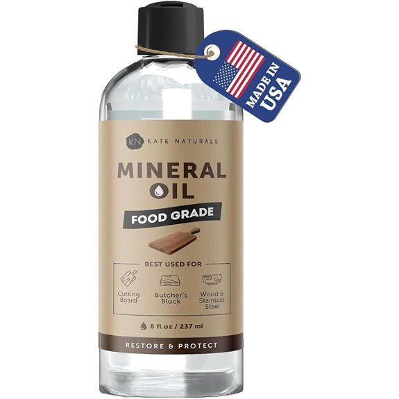 Kate Naturals Mineral Oil for Wood and Utensils