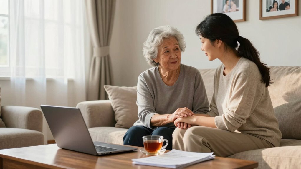 balancing divorce and caregiving