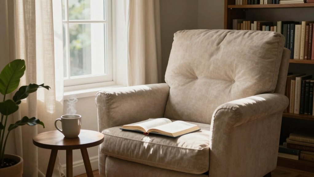 comfortable chair for healing