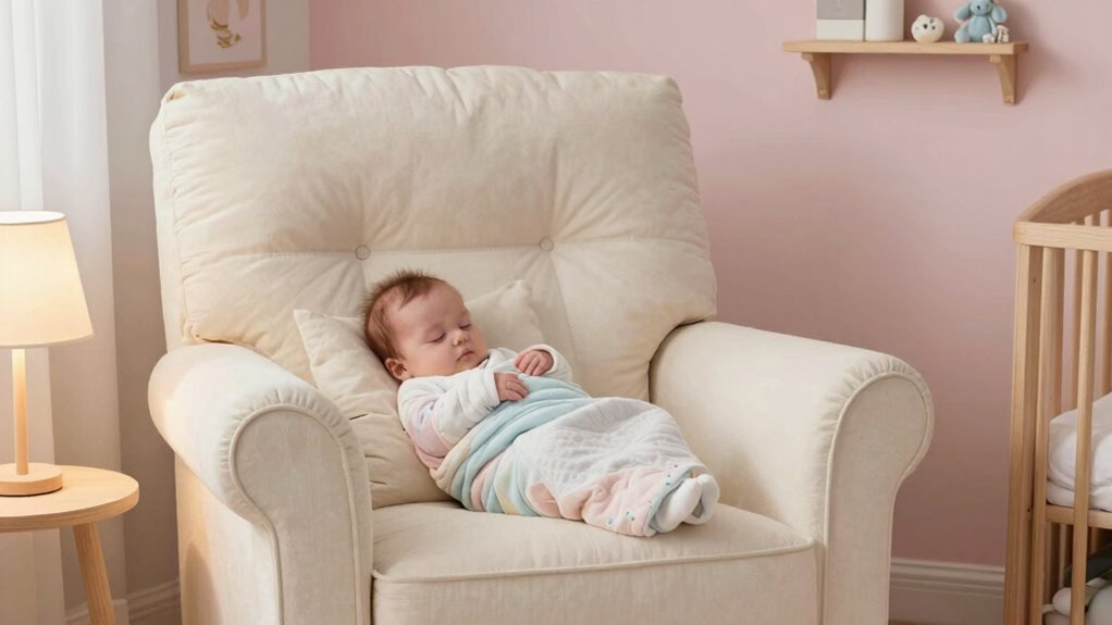 comfortable supportive nursery chair