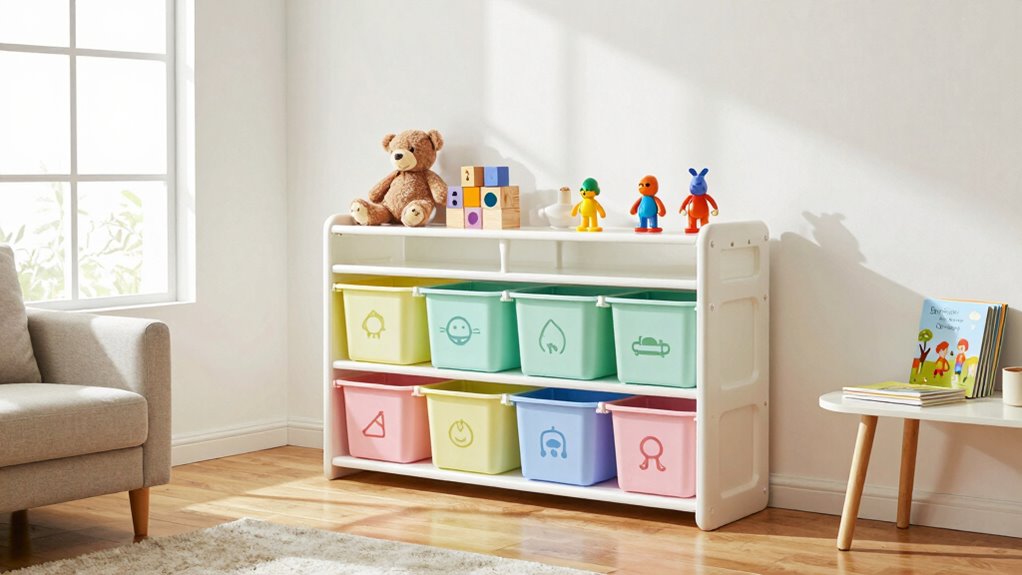 compact co parenting toy organizer