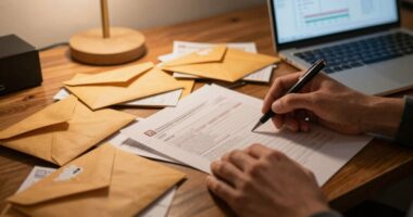 concealing mail causes distrust