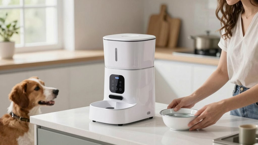 consistent precise reliable pet feeding