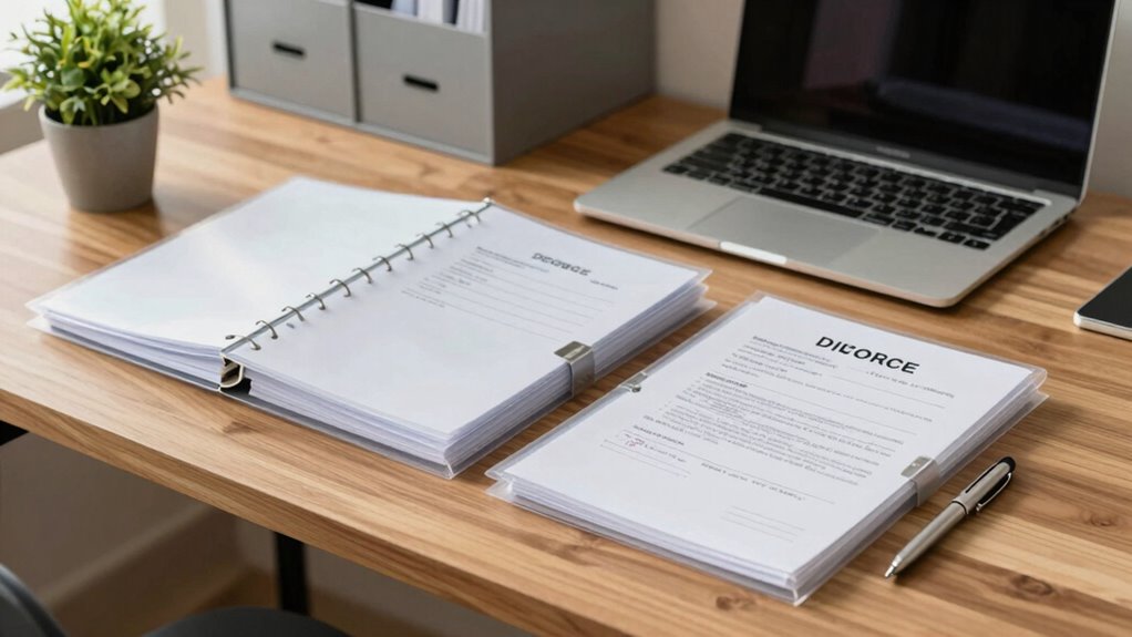 consolidate divorce documentation efficiently