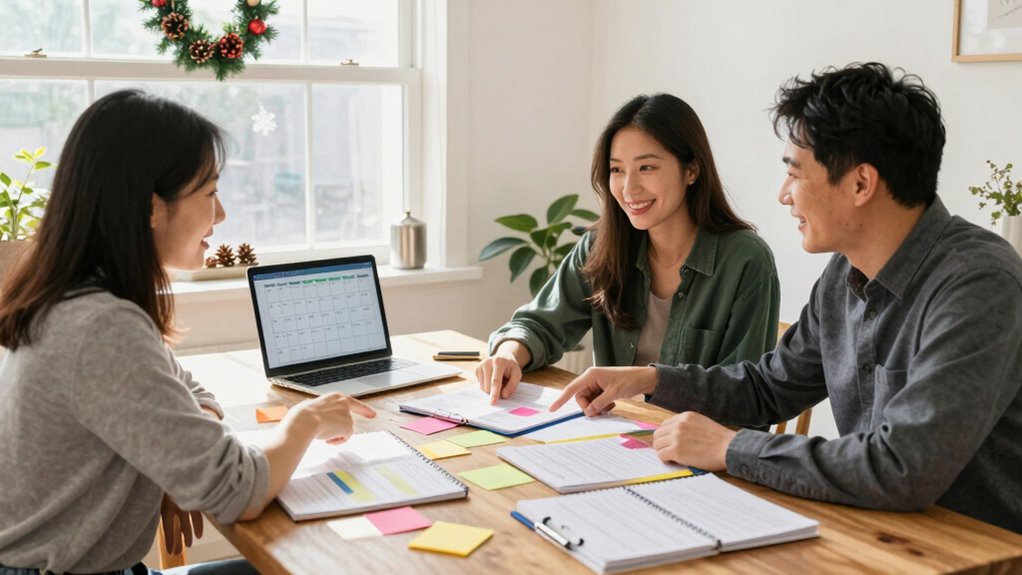 coordinate parenting schedules effectively