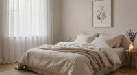 create a peaceful bedroom