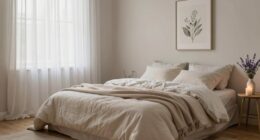 create a peaceful bedroom