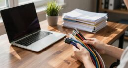dividing home office equipment