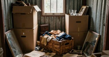 dividing shared storage belongings