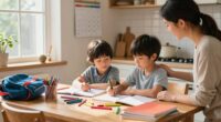 divorce back to school planning