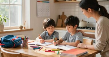 divorce back to school planning