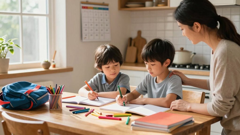 divorce back to school planning