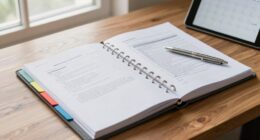 divorce binder organization tips