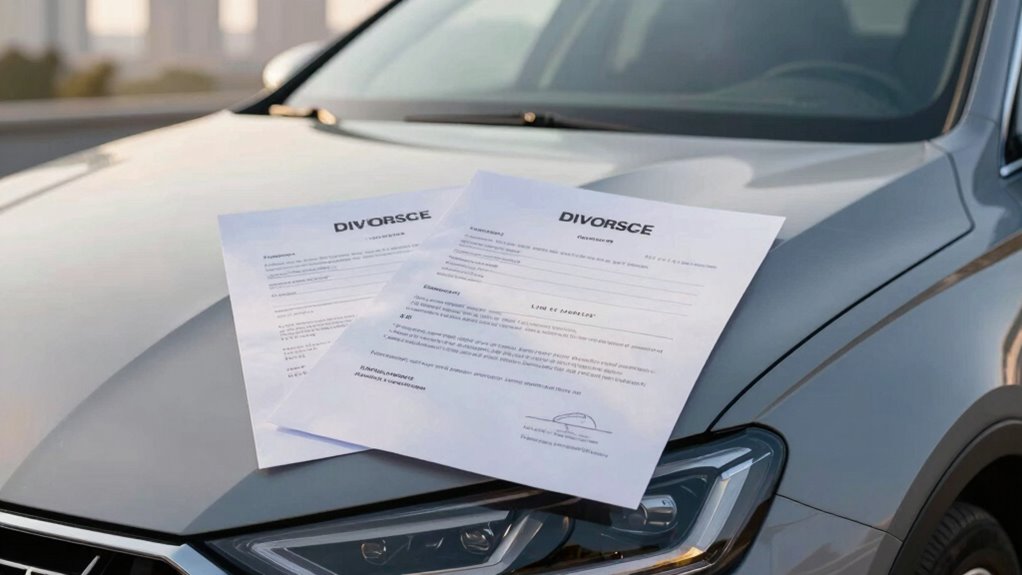 divorce impacts car refinancing