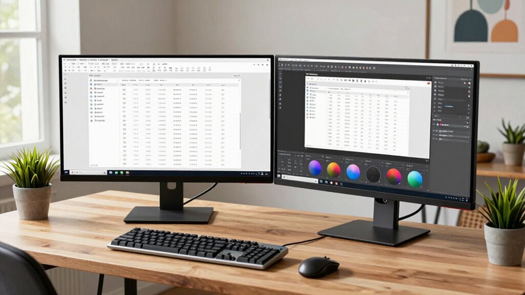 dual monitor productivity boost