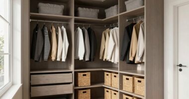 efficient small space organization
