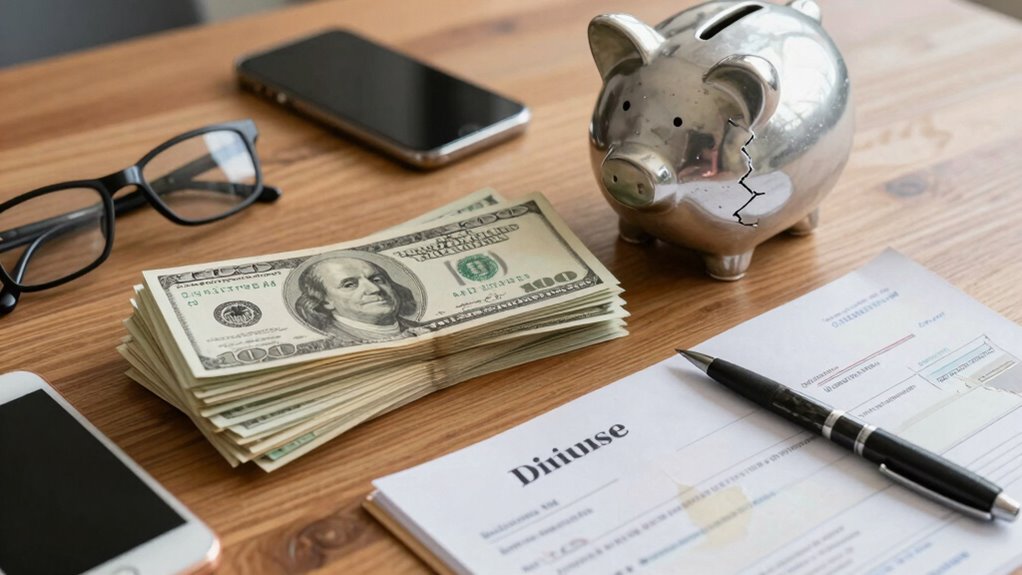 emergency savings support divorce stability
