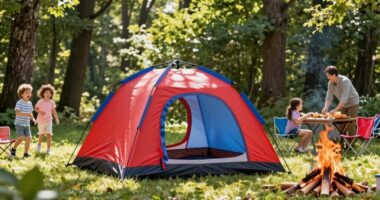 family tent for reunions