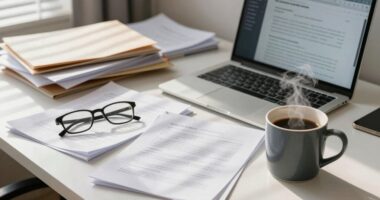 handling divorce paperwork overwhelm