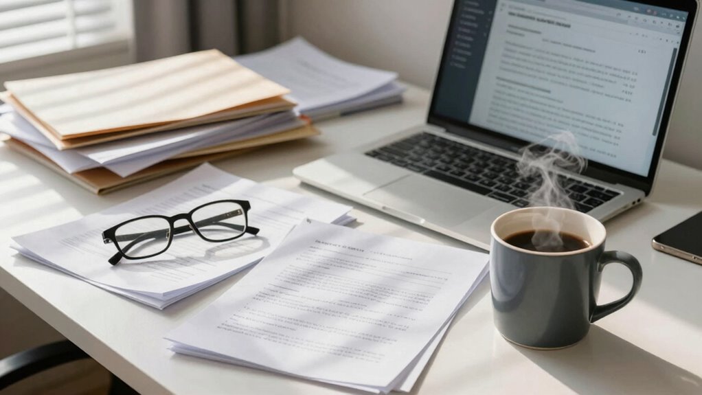 handling divorce paperwork overwhelm