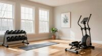 home gym facilitates consistency