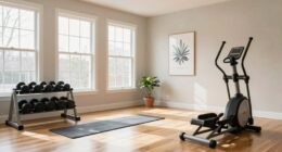 home gym facilitates consistency