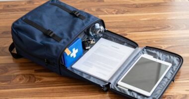 ideal custody exchange backpack