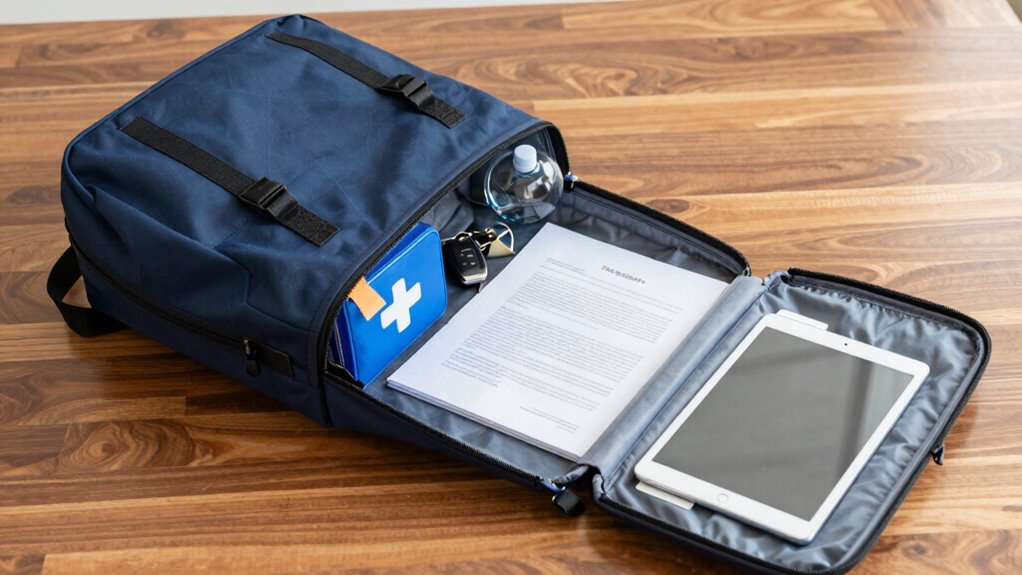 ideal custody exchange backpack