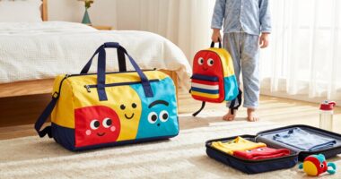 kid friendly travel overnight bag