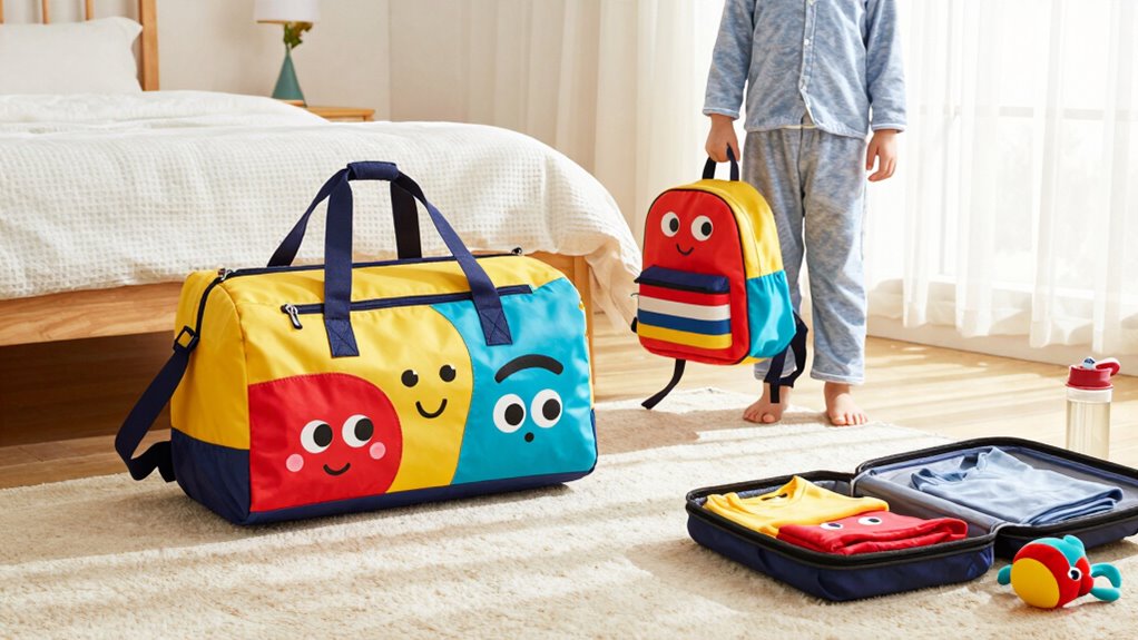 kid friendly travel overnight bag