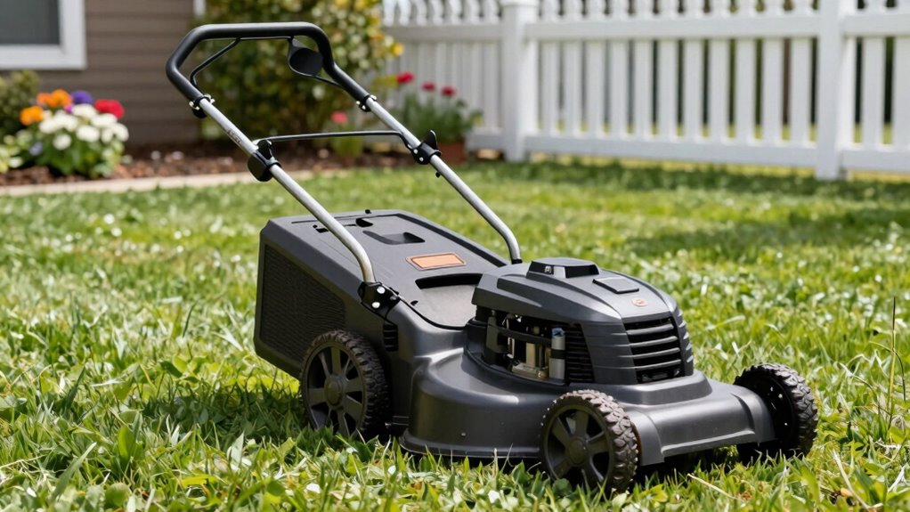lawn mower boosts confidence