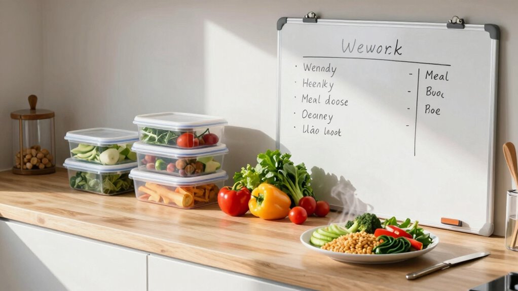 meal prep simplifies post divorce eating