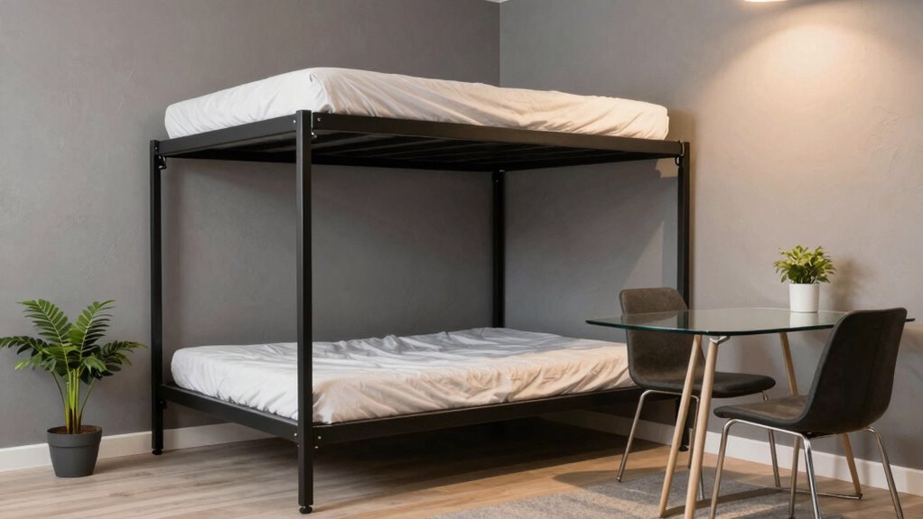 multi purpose small apartment bed