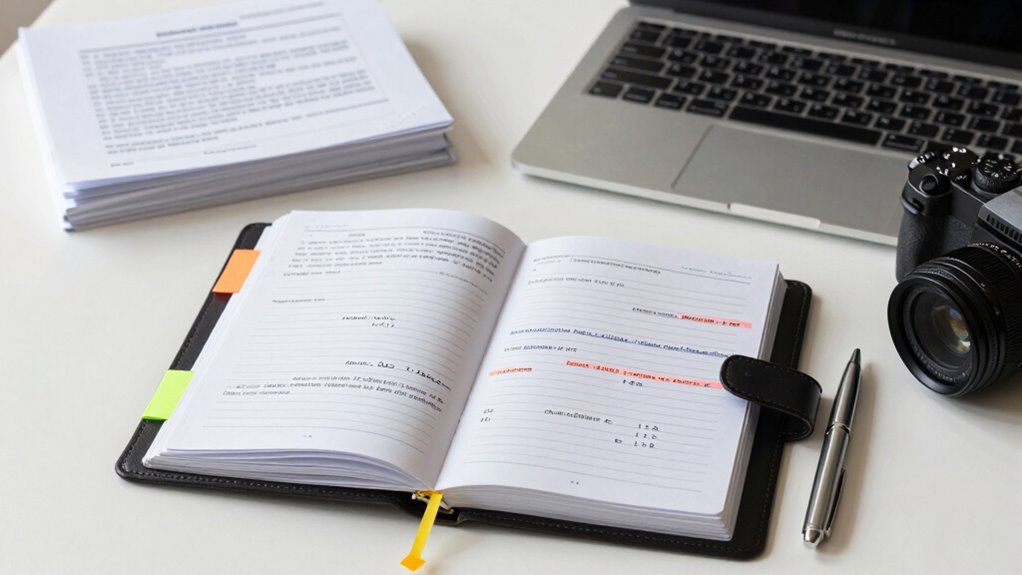 organize court and mediation notes