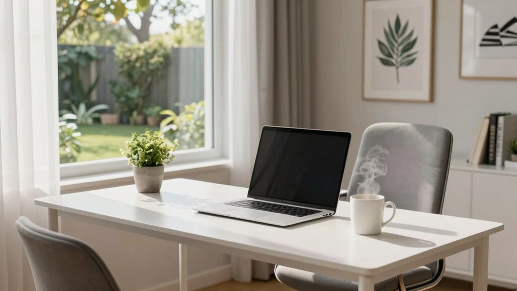 organized balanced empowering workspace