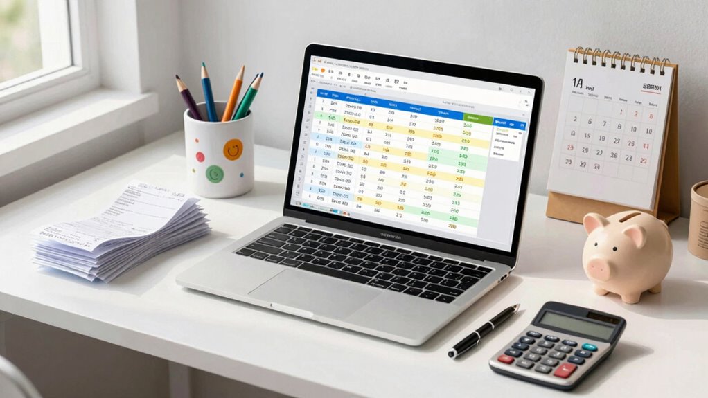 organized child expense management