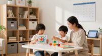 organized cooperative family routines