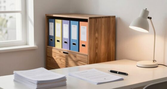 organized home legal files