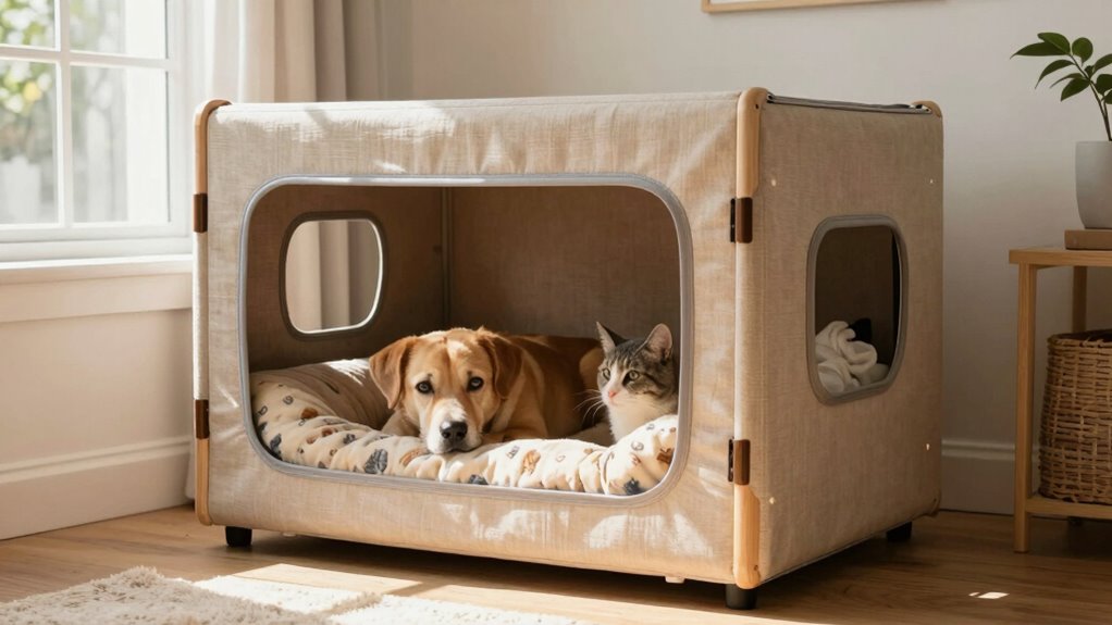 pet crate training and safety