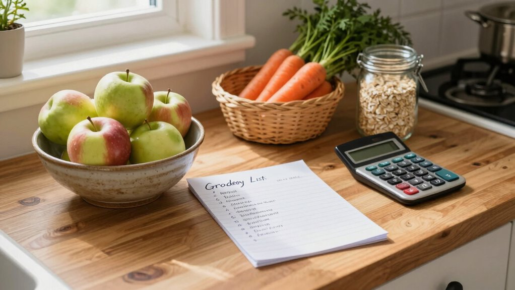 post divorce grocery planning