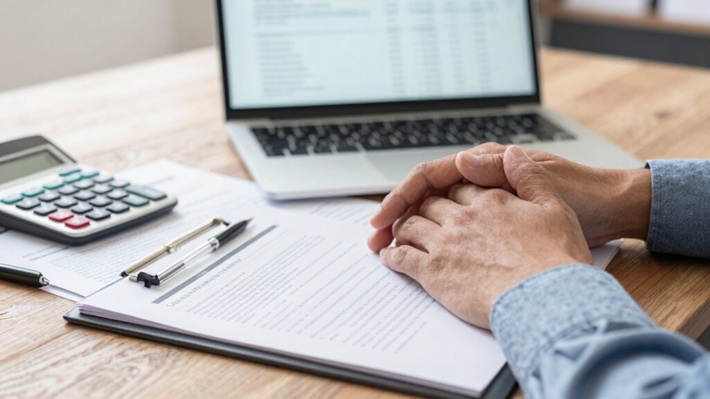 prepare financial documentation beforehand