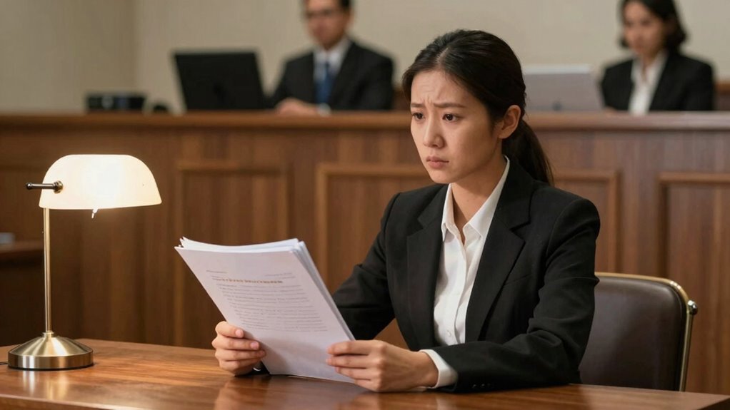 preparing emotionally for court