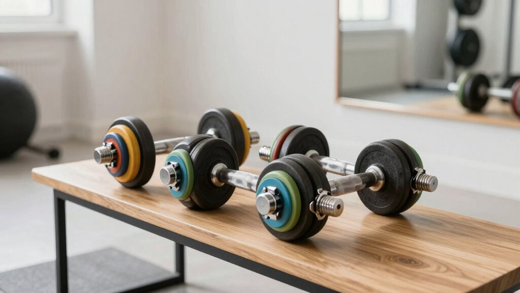 rebuild strength with dumbbells