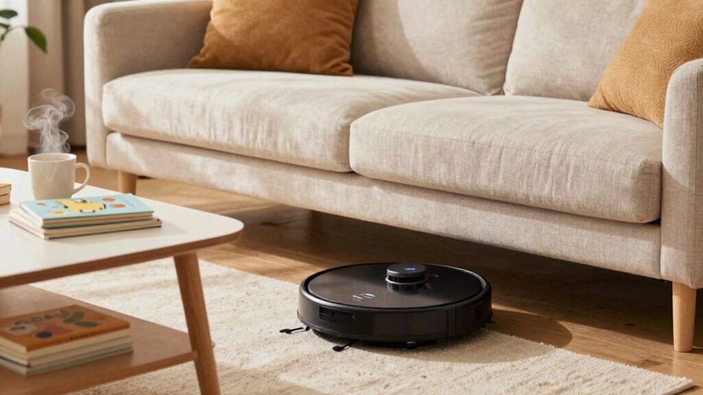 robot vacuum saves time