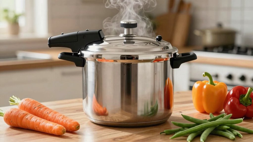 safe organized pressure cooking
