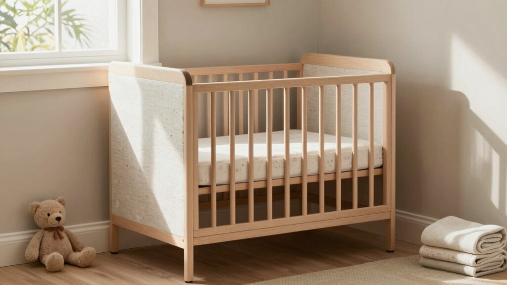 safe portable nursery crib