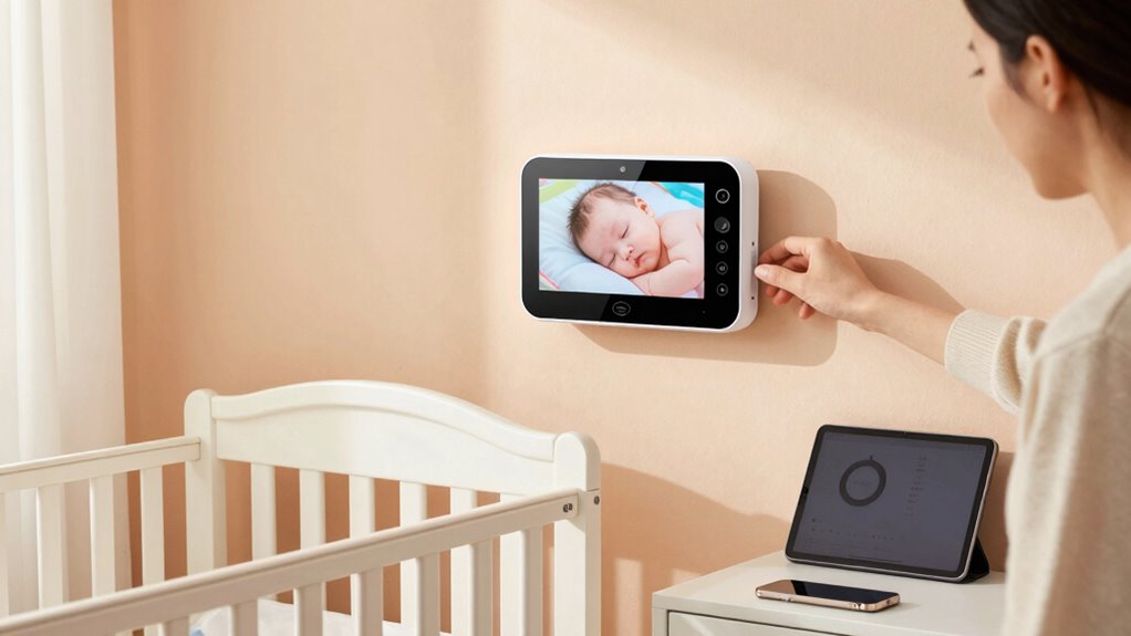 secure connected baby monitoring