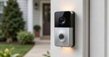 secure doorbell for safety