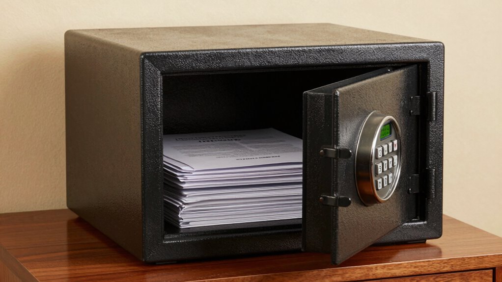 secure fireproof document protection