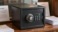secure fireproof document safe